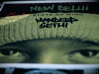 New Delhi State of Mind - Limited Edition Signed Poster [Free Digital Download Included]
