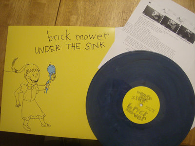 Under the Sink LP -  1st Pressing out of print (2nd press soon)