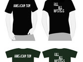 American Gun Discography Compact Discs with Kill All Hipster T-Shirt