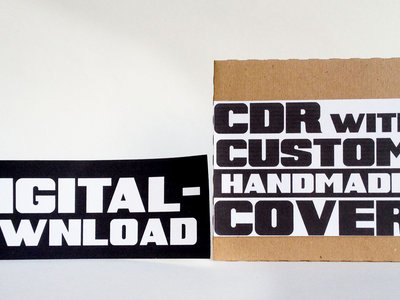 Digital Album + Custom Handmade CDR