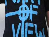 Teal on Black POV T-Shirt