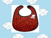 Red Leopard Bib