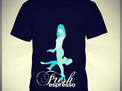 "Man Killer" Black V-Neck Shirt main photo
