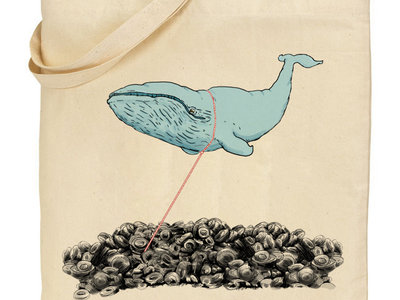 Whale Tote Bag with EP Download