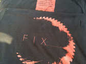 F I X Red on Black Shirt