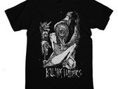 Kill the Vultures: [White on Black Shirt]