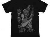 Kill the Vultures: [Grey on Black Shirt]