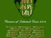 Person Of Interest Tour Poster