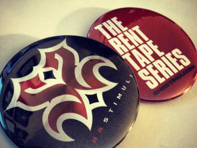 The Rent Tape Series/Sha Stimuli Button Set