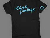 Women's Care Package T-Shirt (Black w/ Blue)