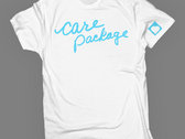 Men's Care Package T-Shirt (White w/ Blue)