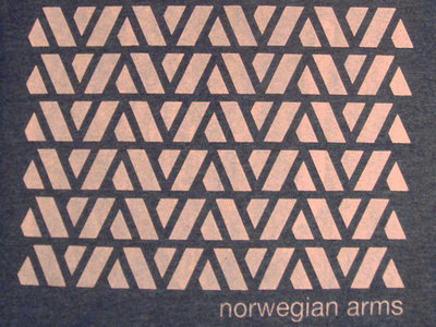 Tessellation Tee - Dark Heather w/ Salmon