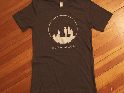 dark grey silhouette shirt