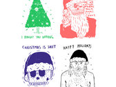 8 Wolfmask Christmas Cards