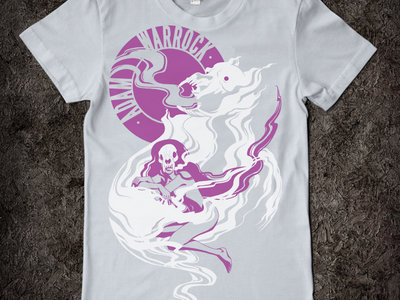 Silver Smoking Lady Tshirt - S and Womens sizes only
