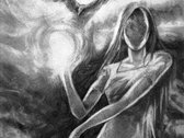 The Girl Without A Face Drawing + GOTHRONOMICON CD