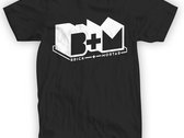 Black T-Shirt w/ white 