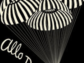 Mens Parachute Design T-Shirt (Black)