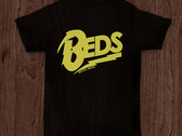 'Beds' Logo T-shirt (yellow/black)
