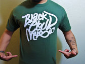 Black Cloud Music Logo T-Shirt (Army Green)