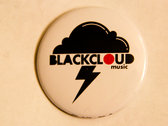 Black Cloud Music Logo (Button)