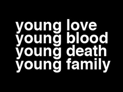 YOUNG LOVE SHIRT // black