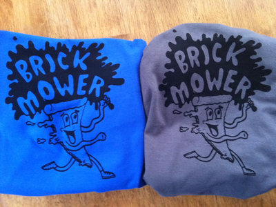 brick mower- Pizza t-shirts