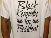 BLACK KENNEDY TEE (White)