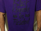 BLACK KENNEDY TEE (Purple)