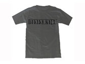 Super limited edition - black logo on asphalt shirt