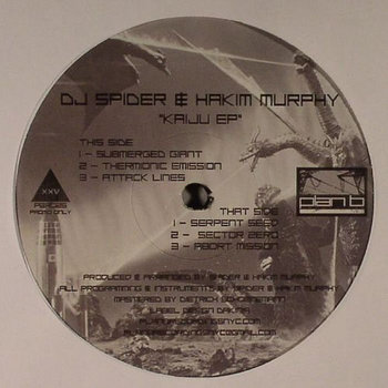 "Kaiju EP" - DJ Spider & Hakim Murphy (Vinyl Only) cover art