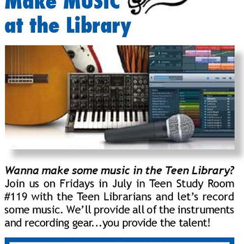MAKE MUSIC AT THE LIBRARY 2012 cover art