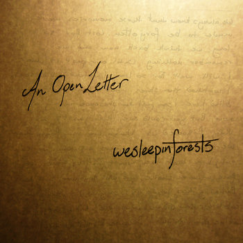 An Open Letter cover art