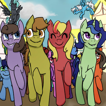 Midwestria Presents - Ponies on Parade cover art