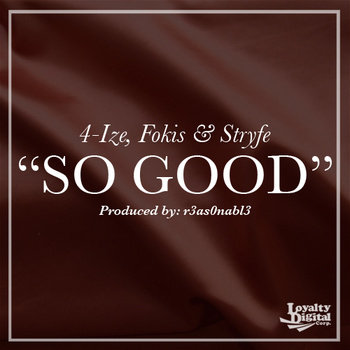 SO GOOD - Single cover art