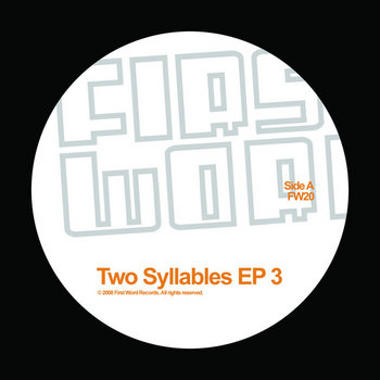 Two Syllables EP 3 cover art