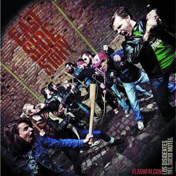 East Side Story split LP cover art