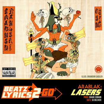 Arablak - Lasers (prod Shade Cobain) [Beatz & Lyrics 2 Go Vol 2] cover art