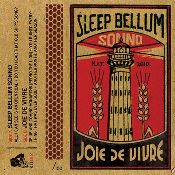 Sleep Bellum Sonno & Joie De Vivre - Split Tape cover art