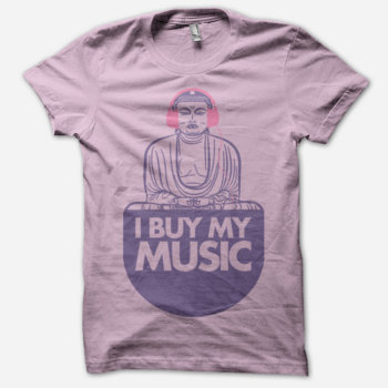 "I Buy My Music" - ZENdition (pink) cover art