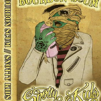Cassette Split w/ Snotty Kids cover art