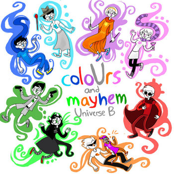coloUrs and mayhem: Universe B cover art