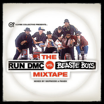 The Run DMC Vs. Beastie Boys Mixtape cover art