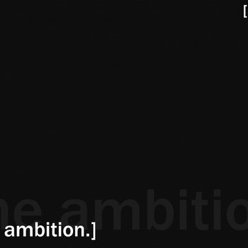 [the ambition.] cover art