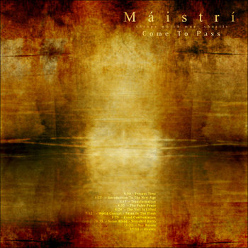 THINGS WHICH MUST SHORTLY † COME TO PASS † cover art