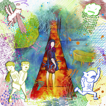 Pandercakes/Pussy Wizard Split 7" cover art