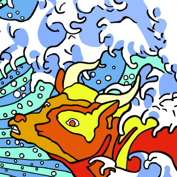 Lost at Sea, Robot Machineland/Ox cover art