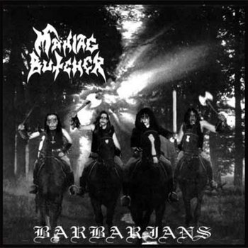 MANIAC BUTCHER - Barbarians cover art