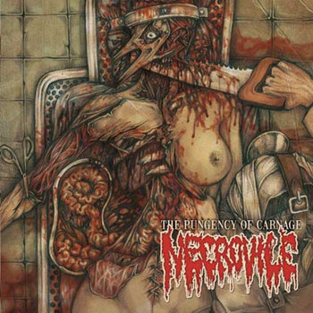NECROVILE - The Pungency of Carnage cover art