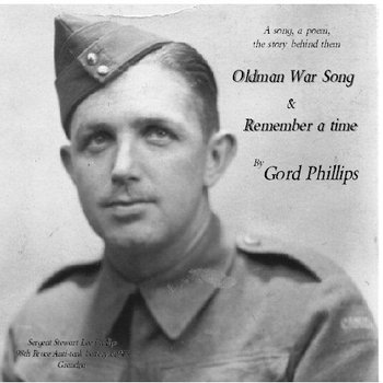 Oldman War Song - Rememberance Day single cover art